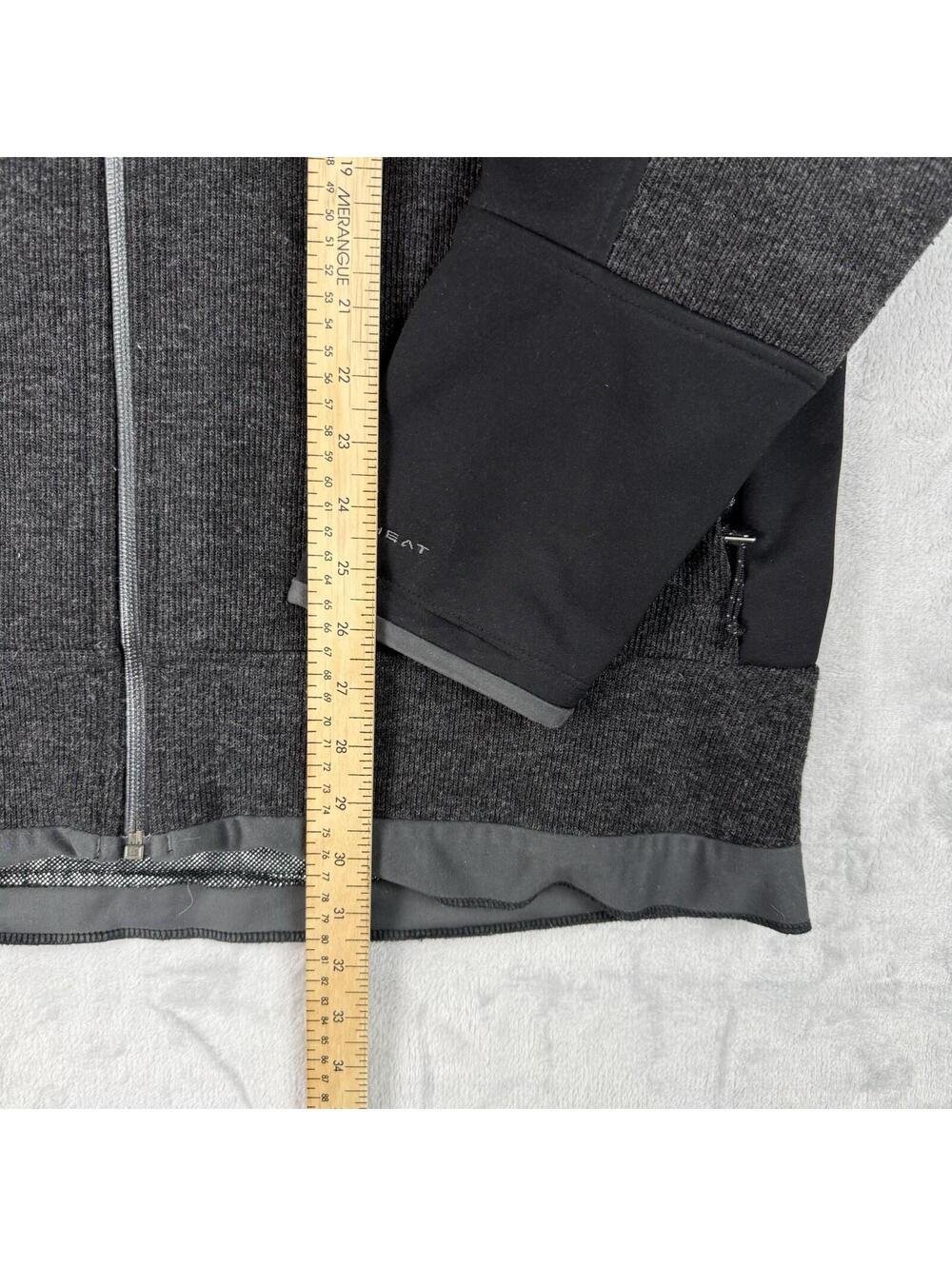 Columbia Titanium Omni Heat Jacket Wool Blend Full Zip Fleece Hybrid Men Size XL - Picture 4 of 11